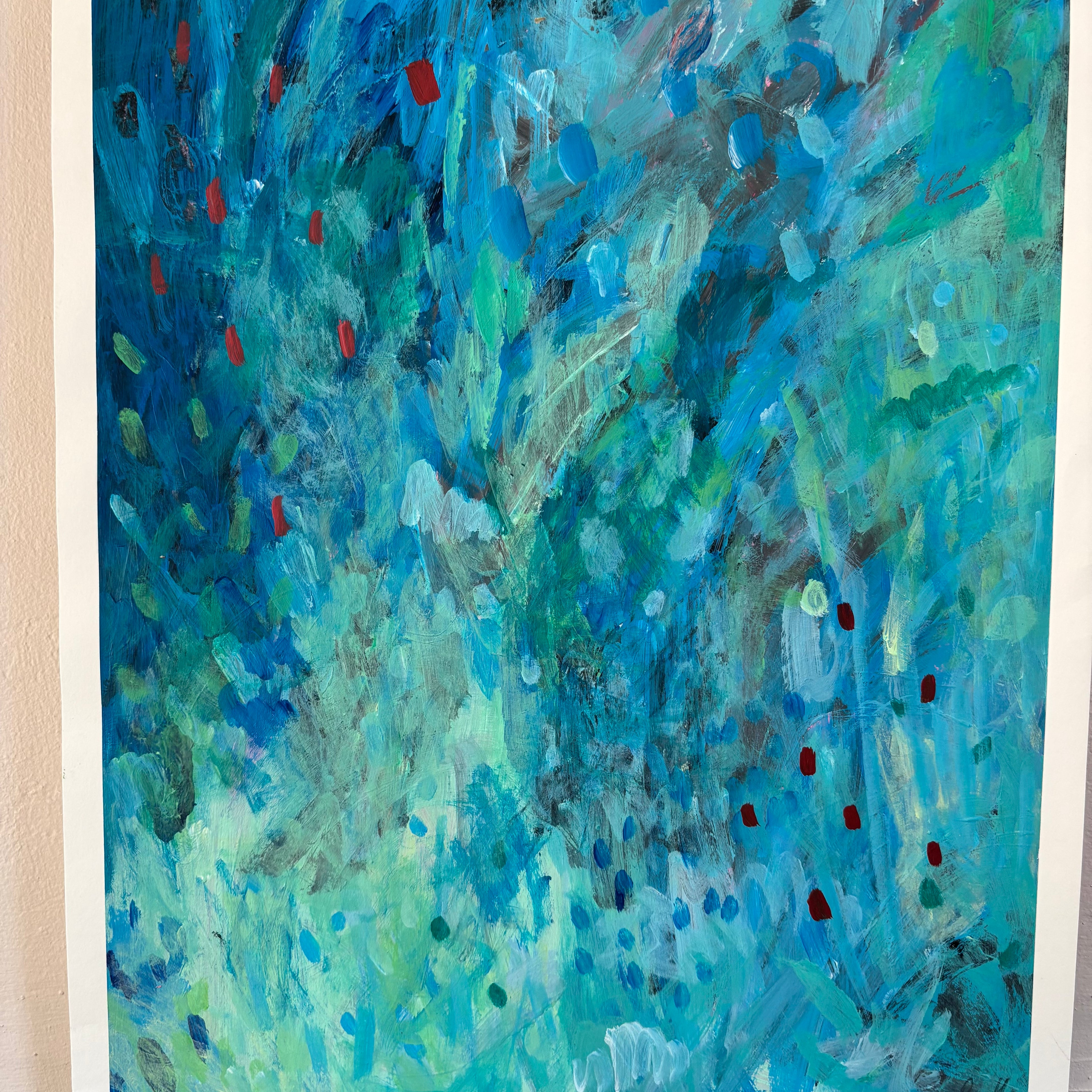 ‘Bridgers’ - Original Abstract Painting 29.7x42cm